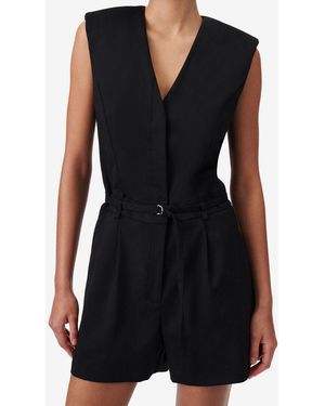 IRO COMBISHORT CEINTURÉE - Noir