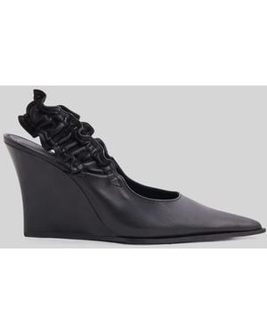 IRO SLINGBACKS SMOCK - Noir