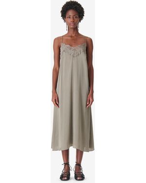 IRO Long Silk Dress - Natural