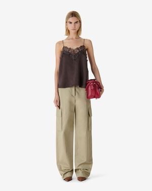 IRO Silk And Lace Camisole - Multicolor