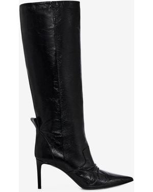 IRO BOTTES À TALONS - Noir