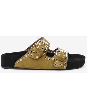 Isabel Marant Lennyo Sandals - Grey