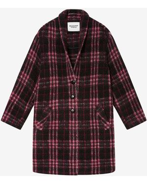 Isabel Marant Abrigo Gabriel - Rojo