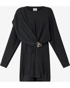 Isabel Marant Vestido Florisse - Negro
