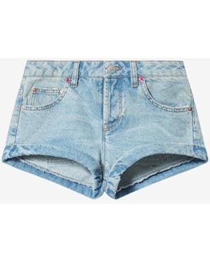 Isabel Marant Pantalones Cortos Diloa De Denim - Azul