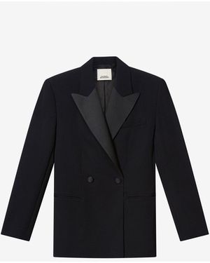 Isabel Marant Ranyae Wool Jacket - Black