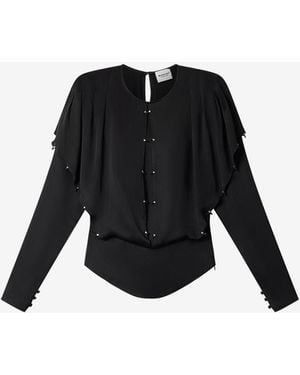 Isabel Marant Blusa Brema - Negro