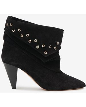 Isabel Marant Lyone Ankle Boots - Black