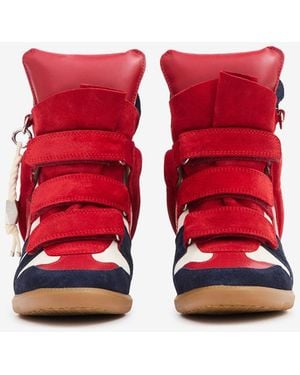 Isabel Marant Zapatillas Bekett Ring - Rojo