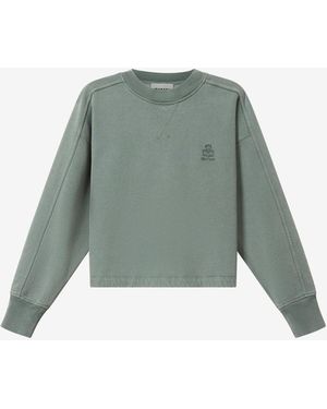 Isabel Marant Sudadera Sudadera Sudadera Sunny - Verde