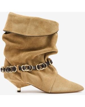 Isabel Marant Edrik Rings Boots - Neutro