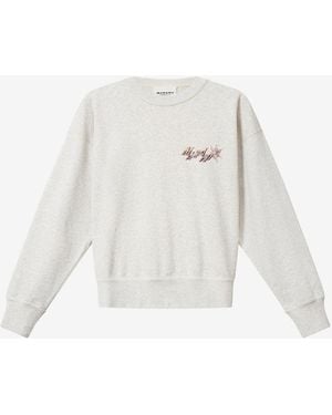 Isabel Marant Sudadera Mobyli - Blanco