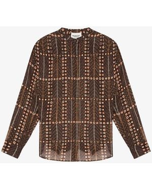 Isabel Marant Camisa Mexika - Marrón