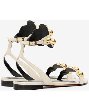 Isabel Marant Sandalias Aselda - Blanco
