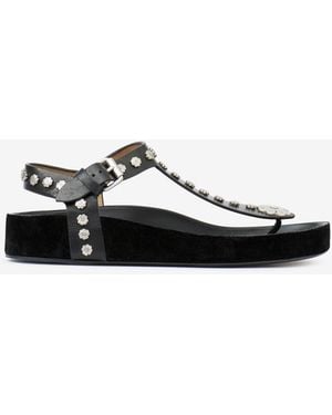 Isabel Marant Enore Sandals - White