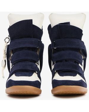 Isabel Marant Bekett Ring Sneakers - Blue