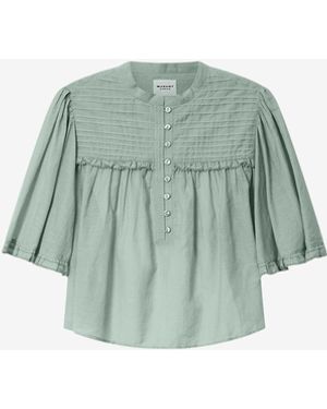 Isabel Marant Douna Top - Verde