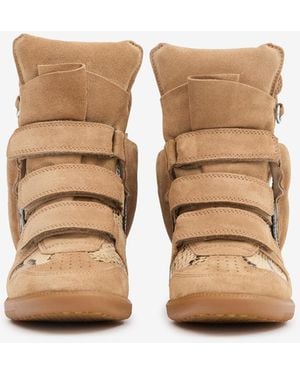 Isabel Marant Bekett Ring Sneakers - Natural