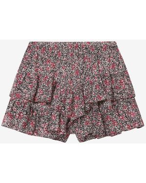 Isabel Marant Short Jocadia - Rojo