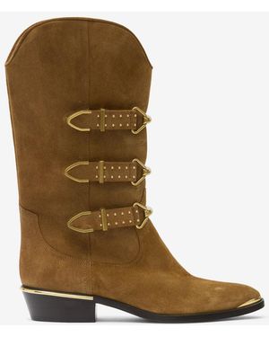 Isabel Marant Mexia Boots - Metallic