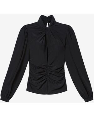 Isabel Marant Top Despona De Seda - Negro
