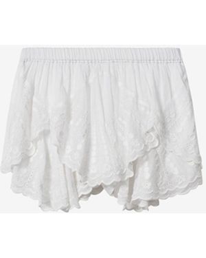 Isabel Marant Layale Shorts - Blanco