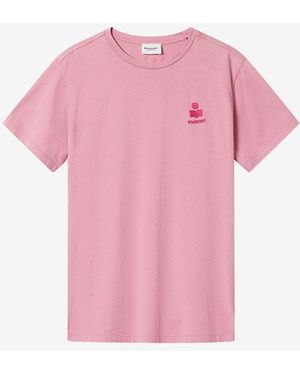Isabel Marant Camiseta Aby - Rosa