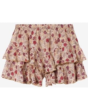 Isabel Marant Jocadia Shorts - Blanco