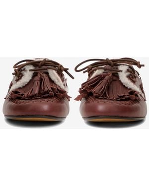 Isabel Marant Mocasines Fersi - Marrón