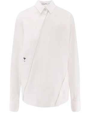 Dior Shirt With Asymmetrical Closure - White