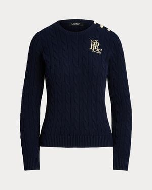 Ralph Lauren Montiva Long Sleeve Pullover - Blue