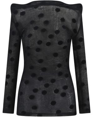 Junya Watanabe Top Cotton - Black