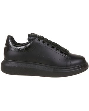 McQueen Sneakers With Logo - Black