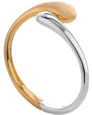 FEDERICA TOSI Isa Metallic Bicolour Choker Necklace