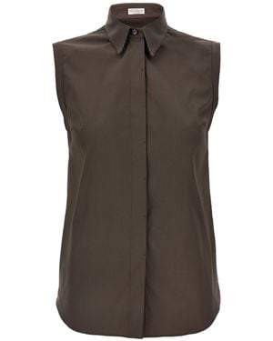 Brunello Cucinelli Monile Shirt - Brown