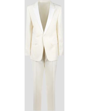 Dior Tailored Single Breasted Suit - White