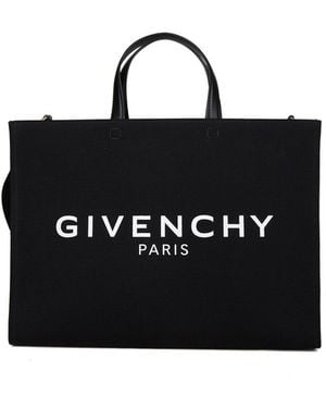 Givenchy Cotton Tote Bag - Black