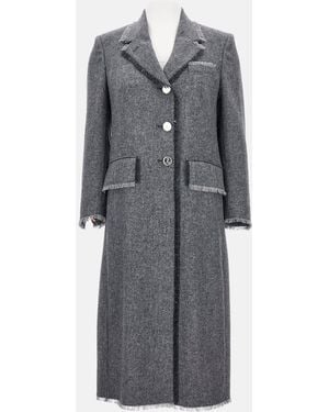 Thom Browne Long Coat - Grey