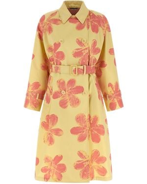 Max Mara Cotton Coat Clothing - Multicolor