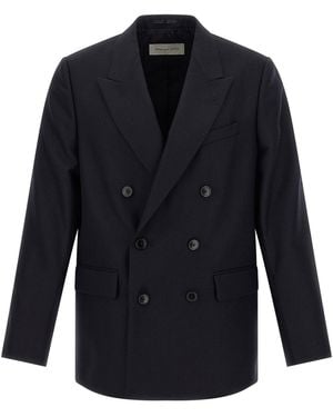 Dries Van Noten Buforden Blazer - Blue