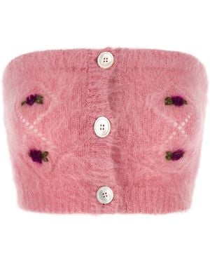 Alessandra Rich Other Fibres Shirt - Pink