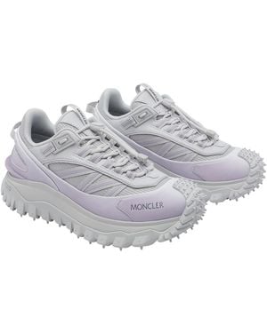 Moncler Sneakers Fabric/Rubber Sole - Gray