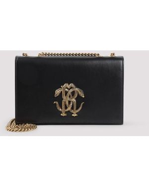 Roberto Cavalli Shoulder Bag - Black