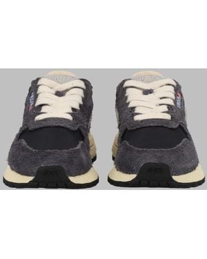 Autry Mini Reelwikid Low Trainers For Kids - Grey