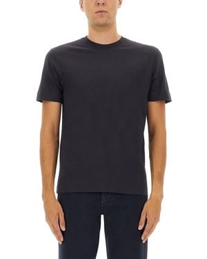 ZEGNA Cotton T-Shirt - Blue