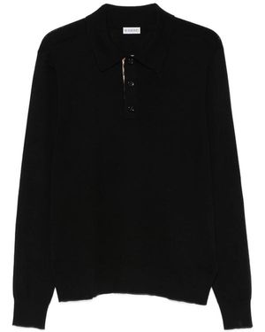 Burberry Polo Shirts - Black