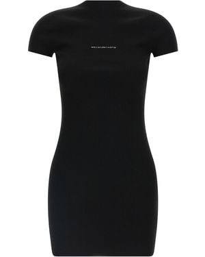 Alexander Wang Logo Dress - Black