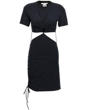 Nensi Dojaka Cut-Out T-Shirt Dress - Black