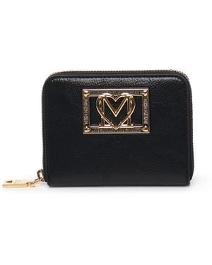 Love Moschino Logo Wallet - Black