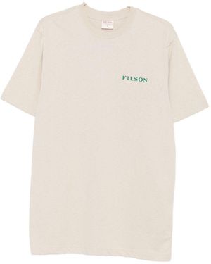 Filson Printed Cotton T-Shirt - White